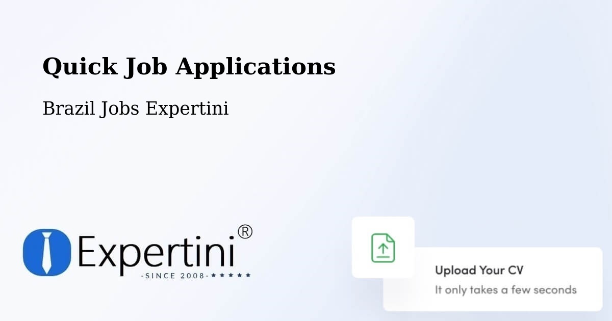 Quick Apply Feature – Iperó - Brazil Jobs Expertini